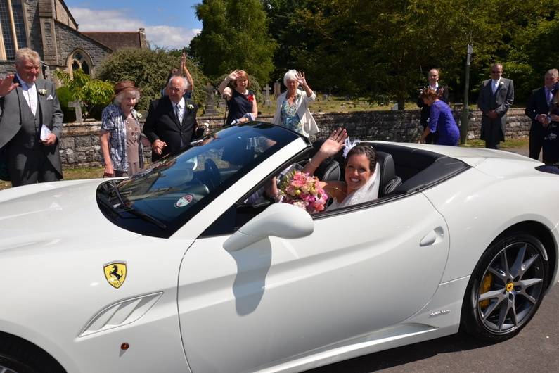 Ferrari wedding