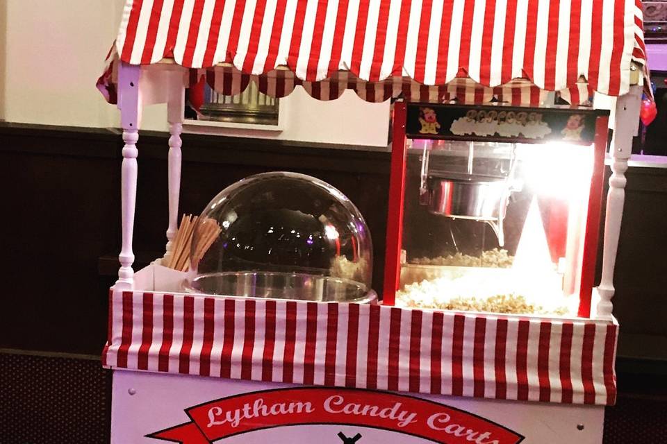 Popcorn & Candy Floss cart