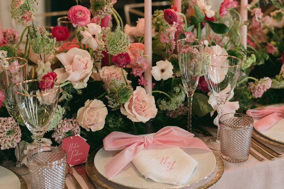 Floral Table arrangement