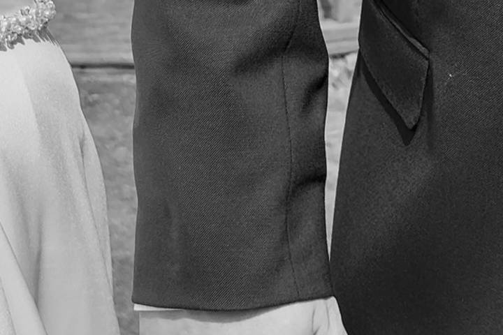 Black and white - couples shot