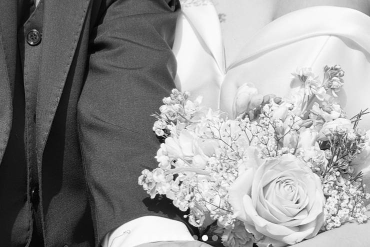 Black and white - couples shot