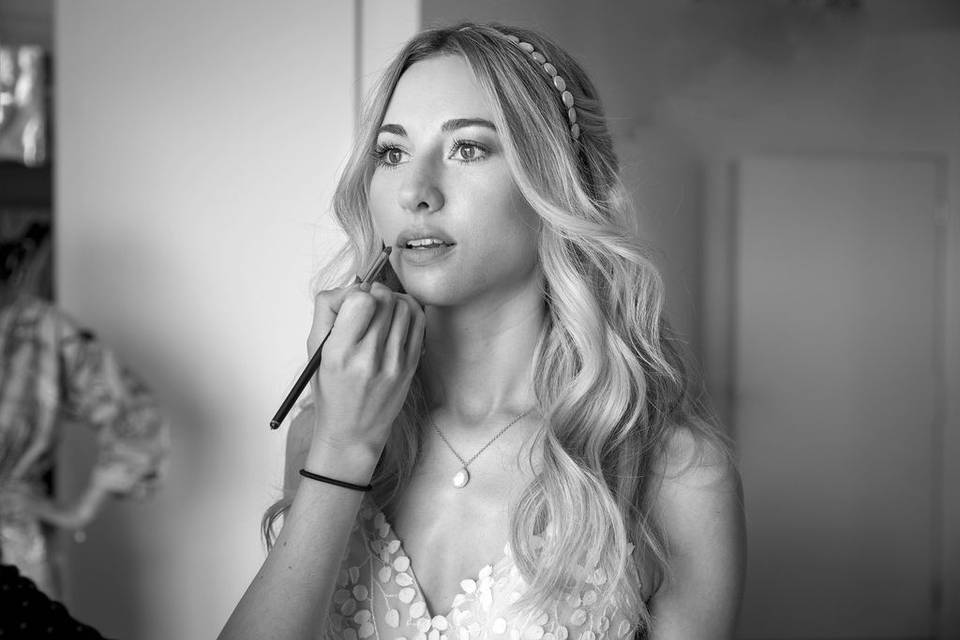 Bride Makeup Shot