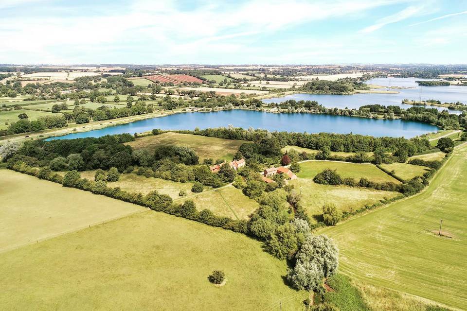 Beautiful countryside setting