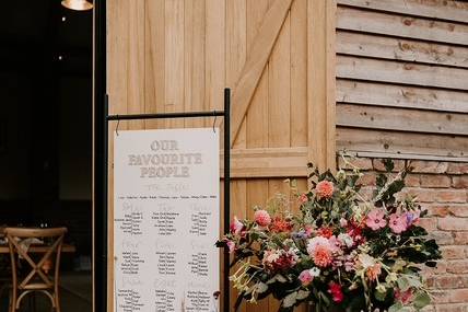 Entrance to the barn