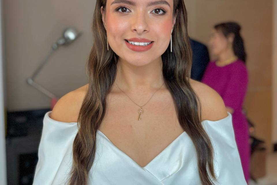 Bridal hair & makeup