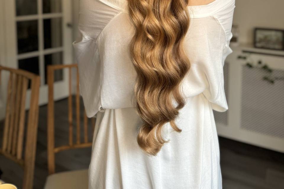 Bridal hair