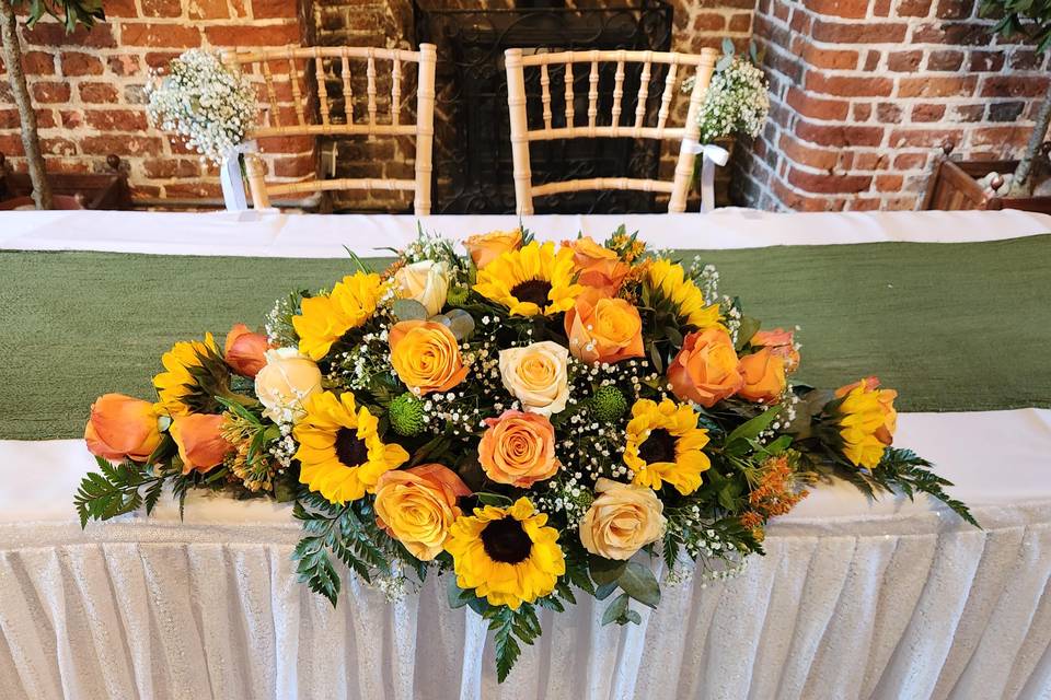 Top table