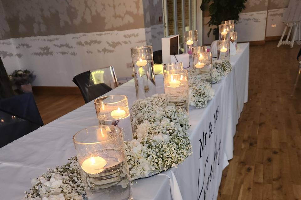 Top table