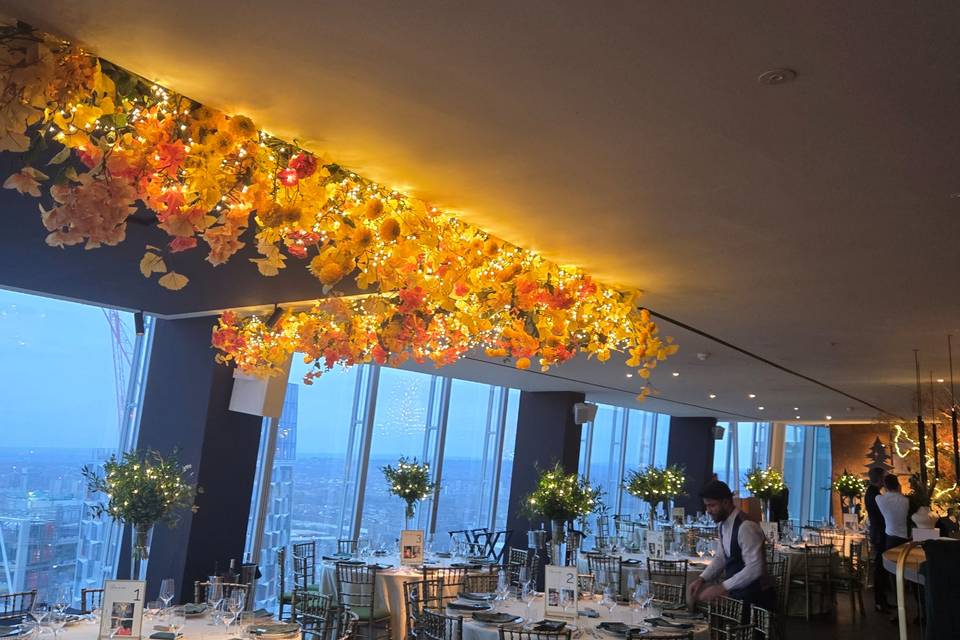 The Shard wedding