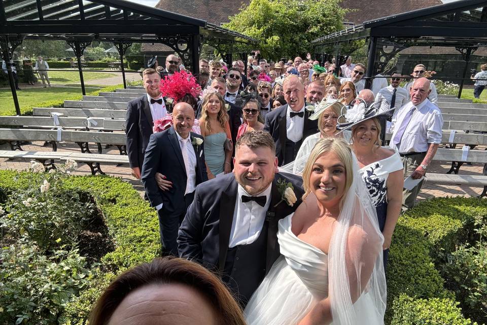 Celebrant Led Selfie!