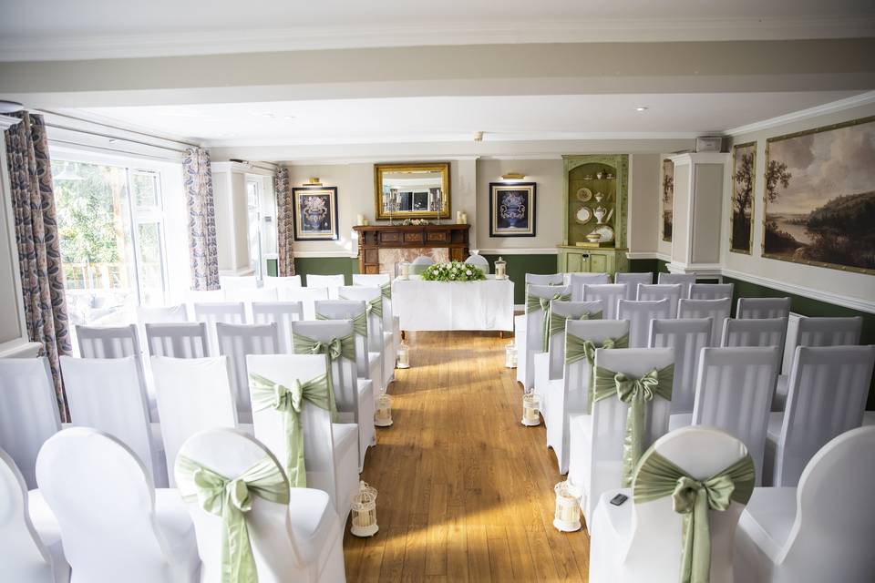 Wedding Reception downstairs