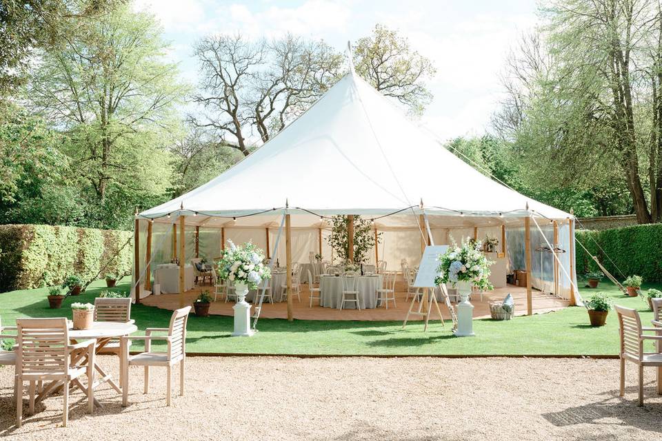 Wedding Marquee Wormsley esate