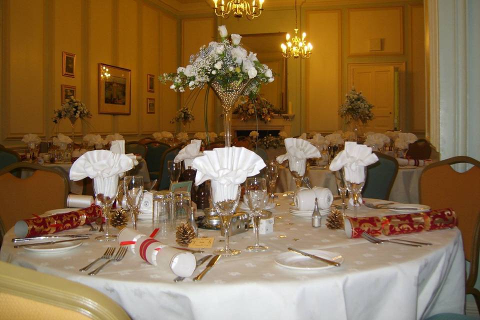 Round Tables in the Vaux Room