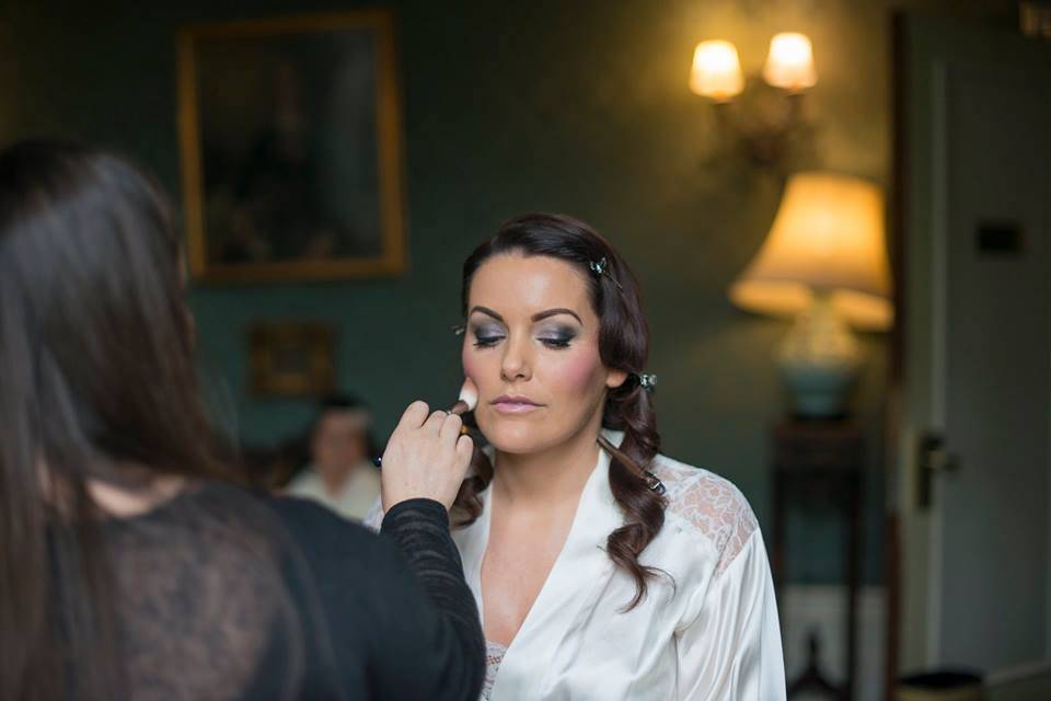 Bridal makeup by Chloe McCall