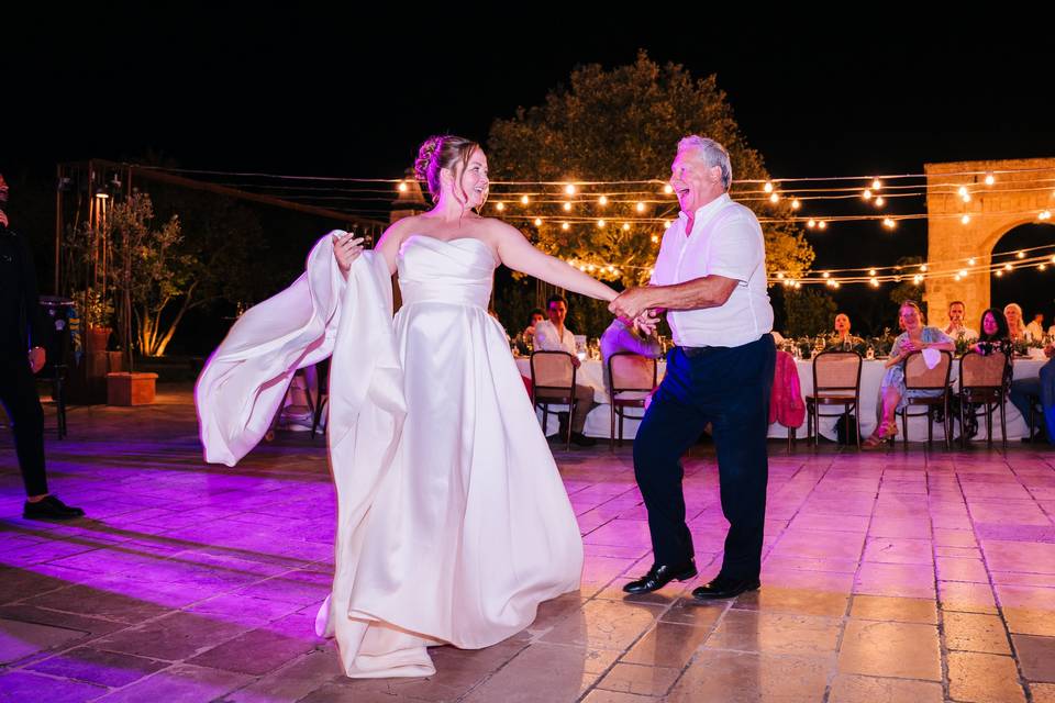 Bride and Father dance