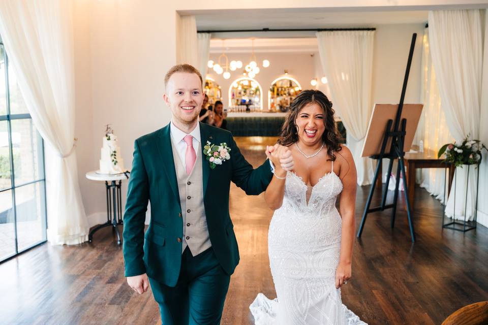 Couple entrance