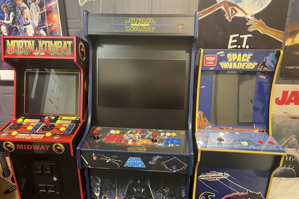 Classic arcade gaming for wedd