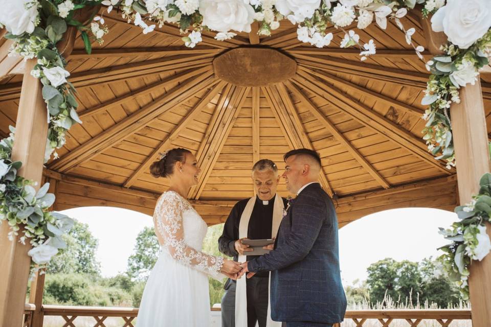 Ceremony in the Gazebo