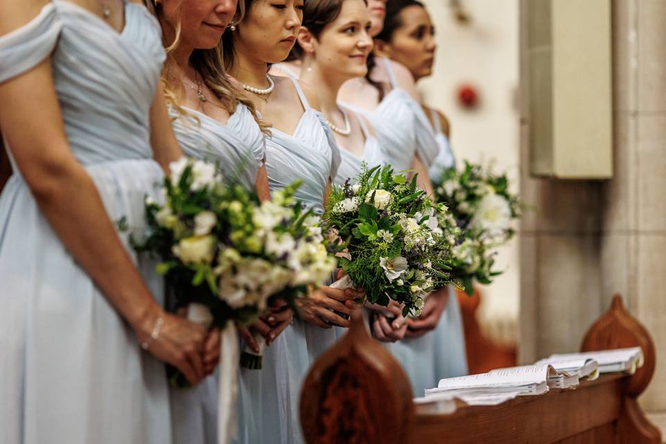 Beautiful bridesmaids