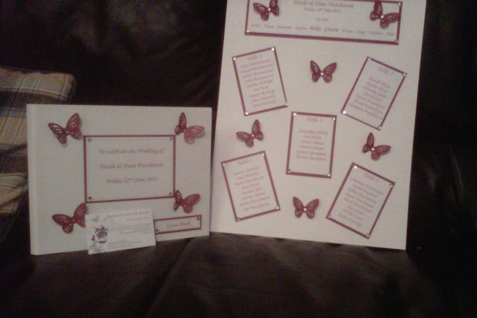 Table Plan and placecards