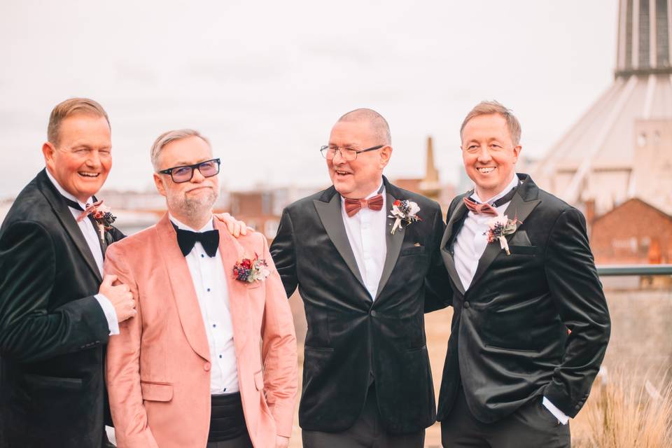 One for the groomsmen