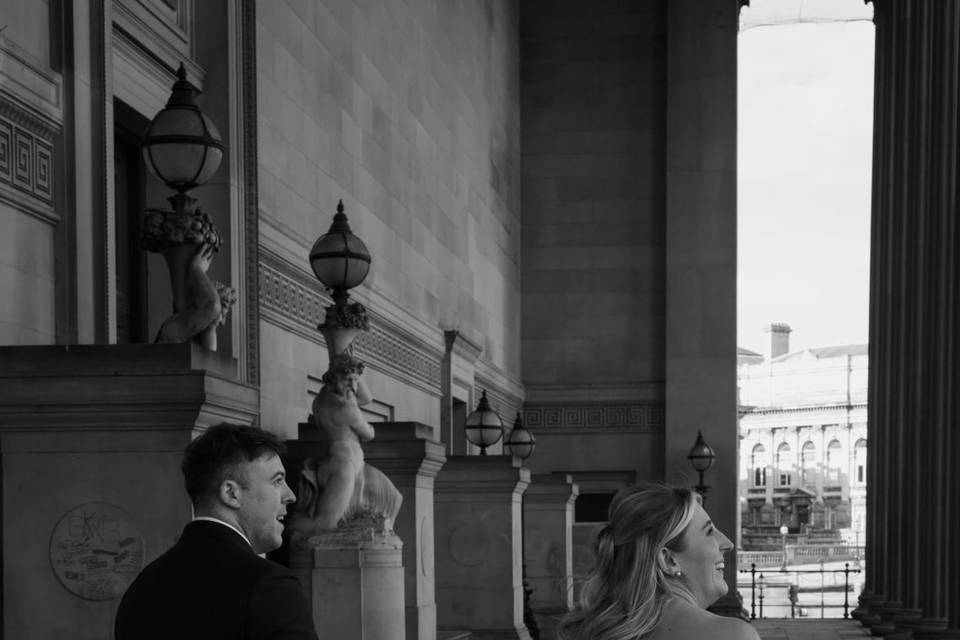 Black and white hand in hand
