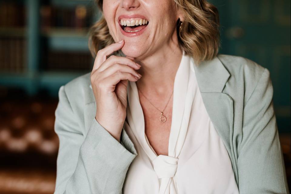 Tammy smiling