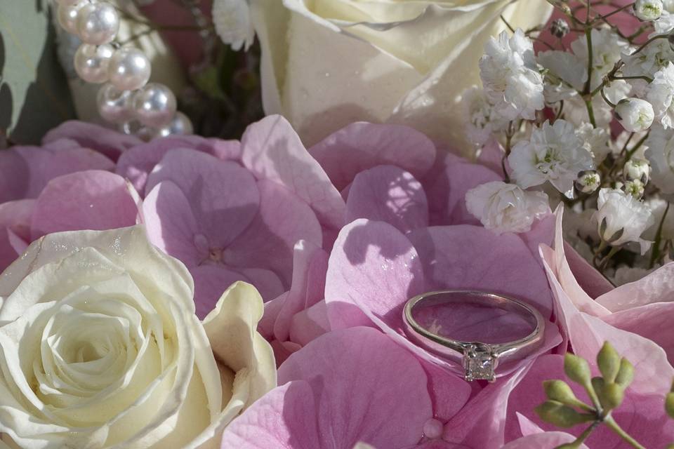 I spy an engagement ring