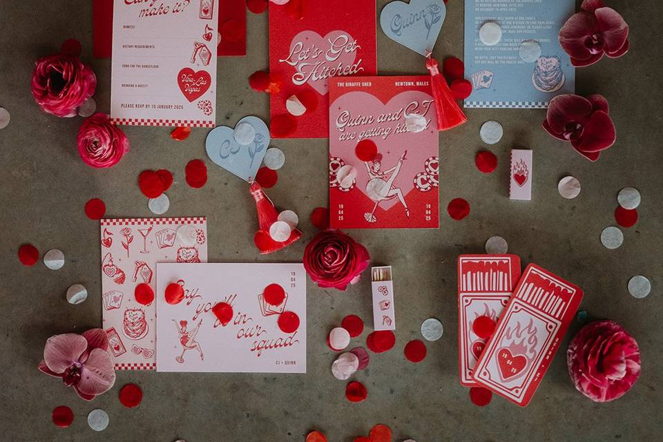 Vegas inspired styled shoot