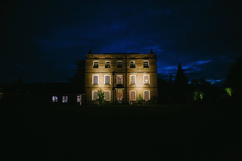 Illuminated entrance