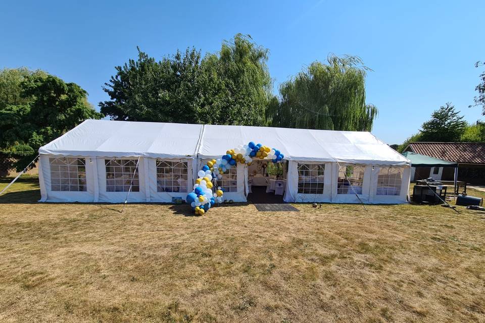 16x6m marquee