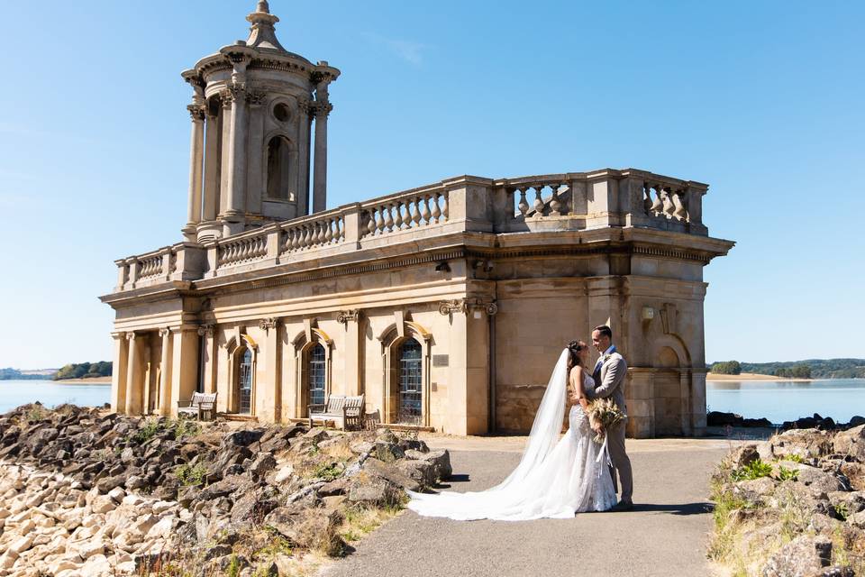 Standing at Normanton Church