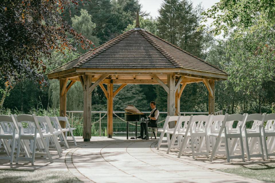 Outdoor Wedding Piano