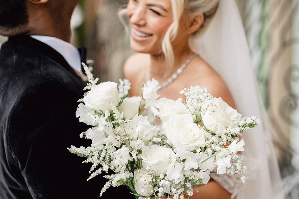 White bouquet