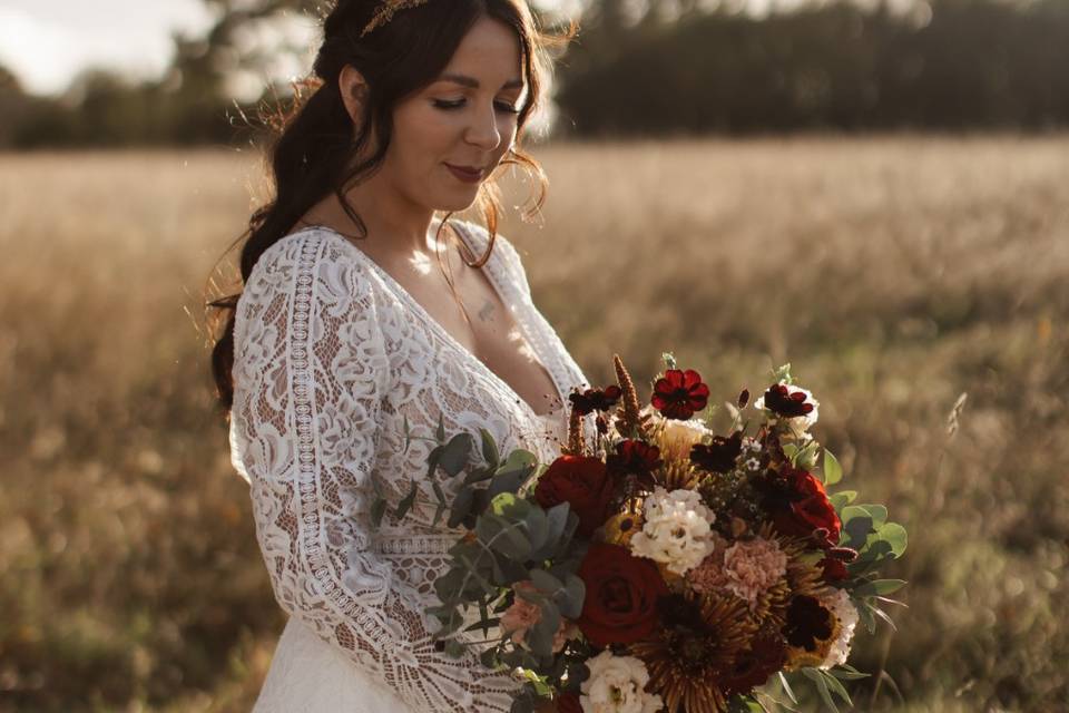 Dreamy floaty floral bouquet