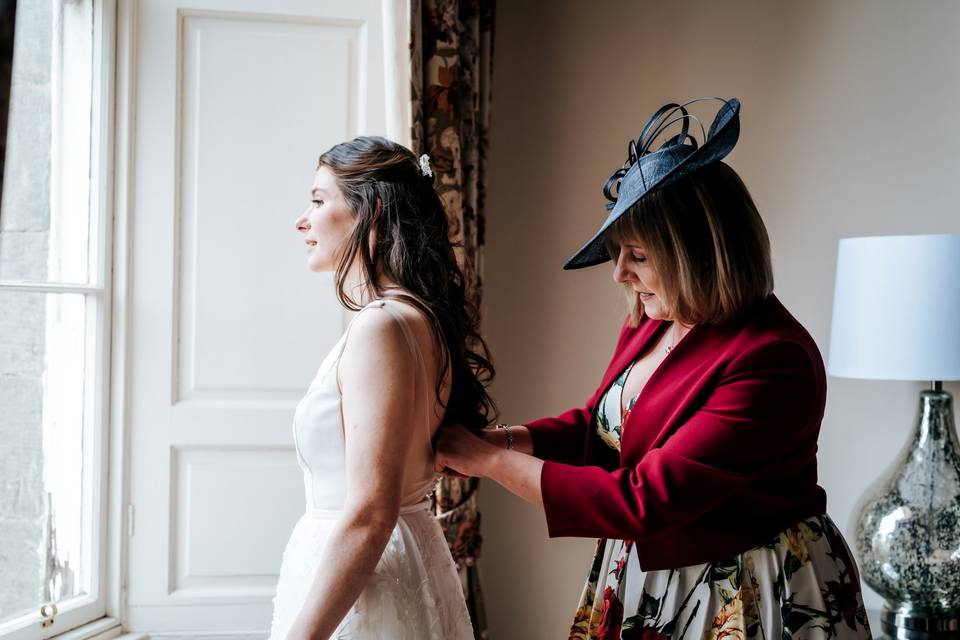 Bride & Mum