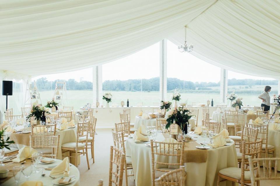 Light and bright marquee