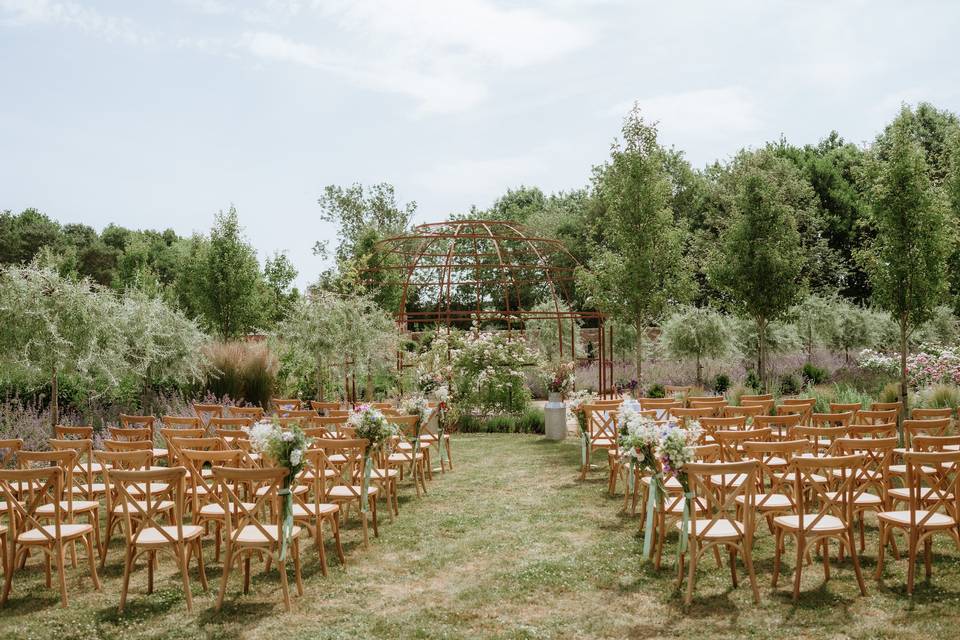 Walled Garden Ceremony