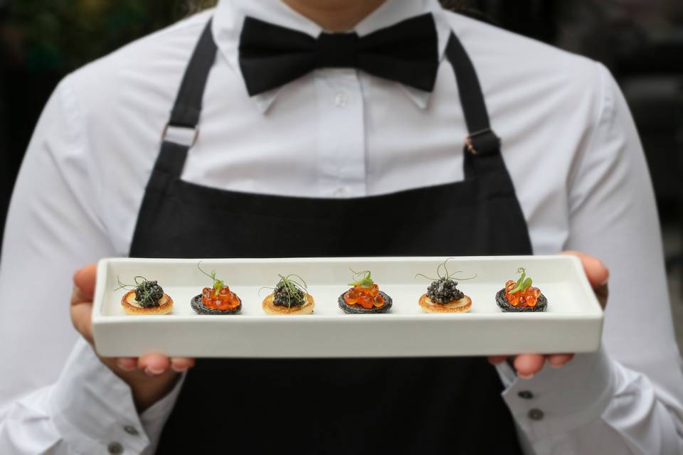 Delicious canapés