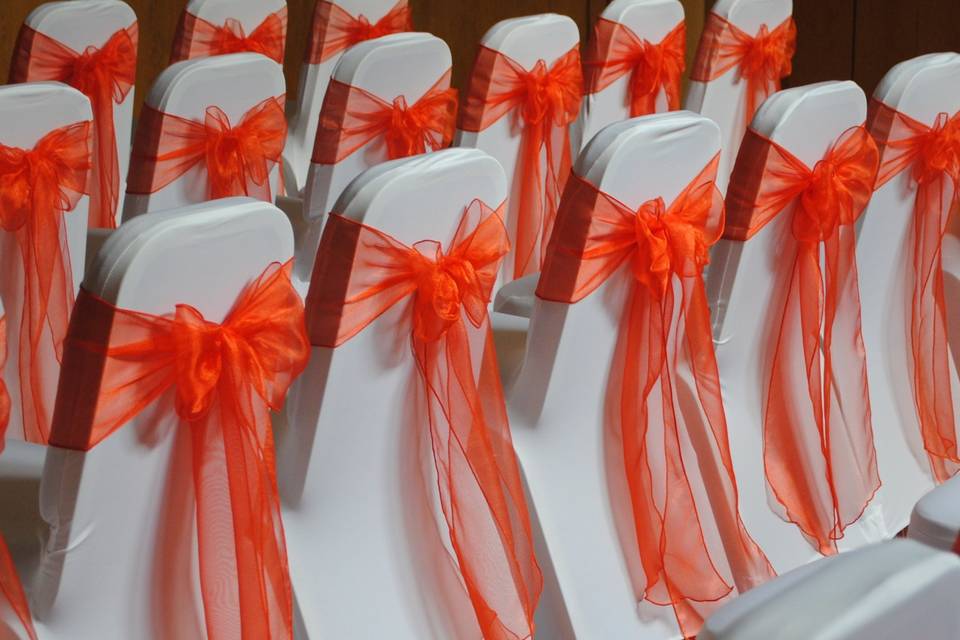 Ufford park tiger lily chairs