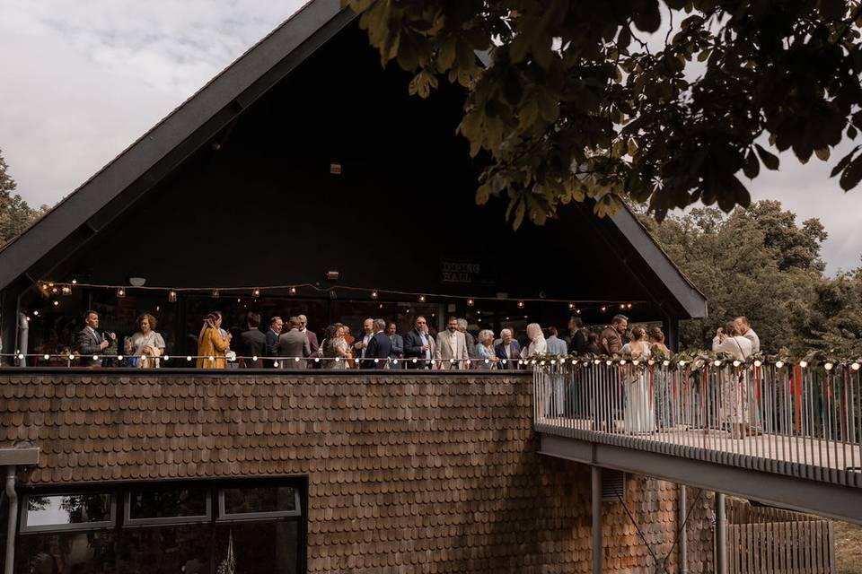 Reception alfresco