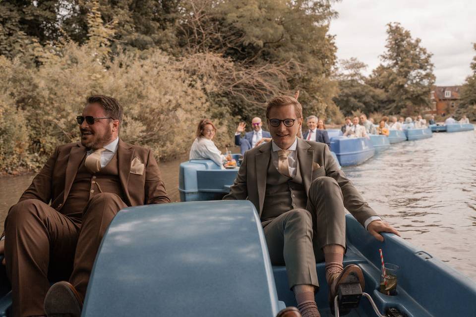 Pedalo train