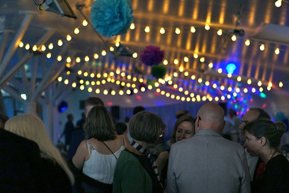 Ecology Pavilion at Night