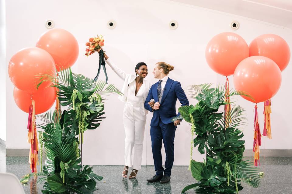 A small Wedding at the Ecology