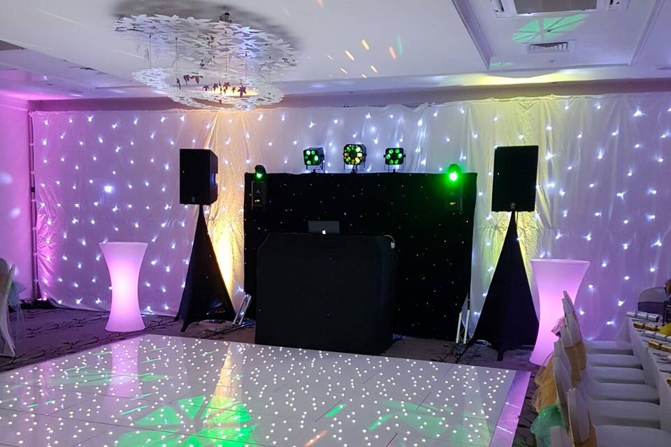 White LED Dancefloor