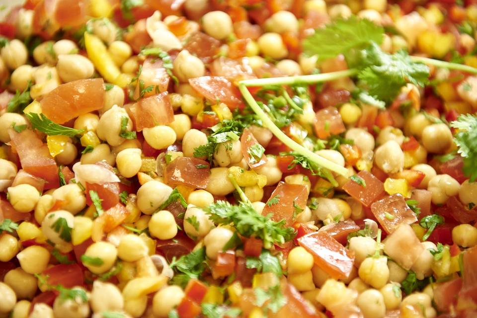 Chickpea salad