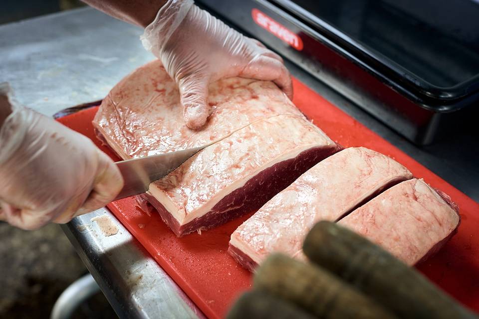 Steak prep