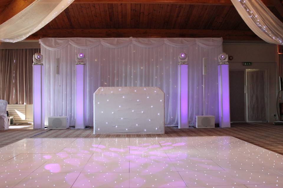 White Set Up Package