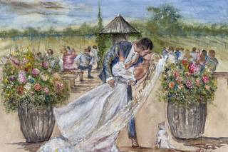 Live Wedding Painter