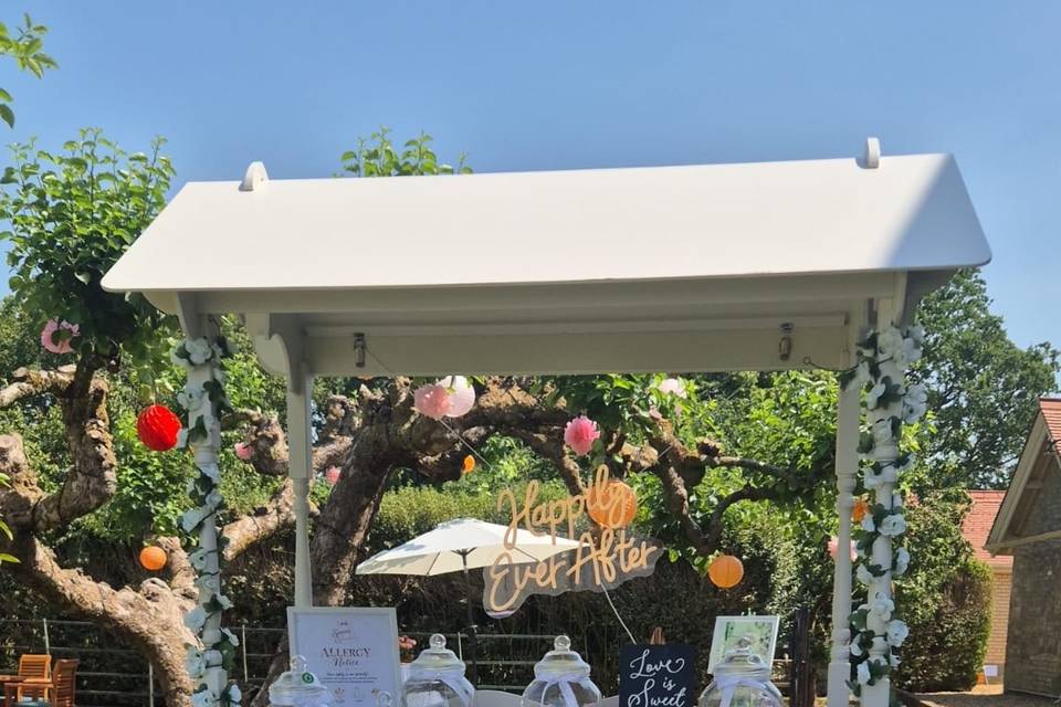 Outdoor wedding